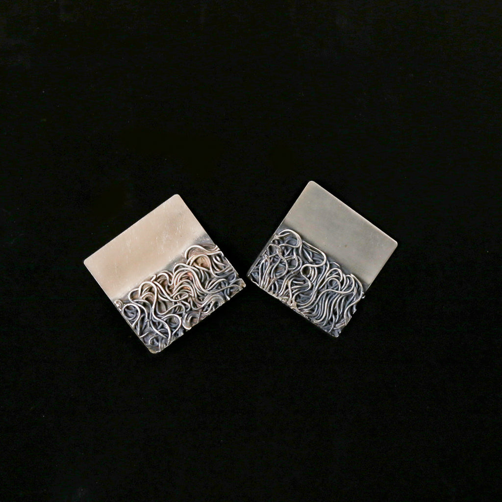 Meshed Square Studds