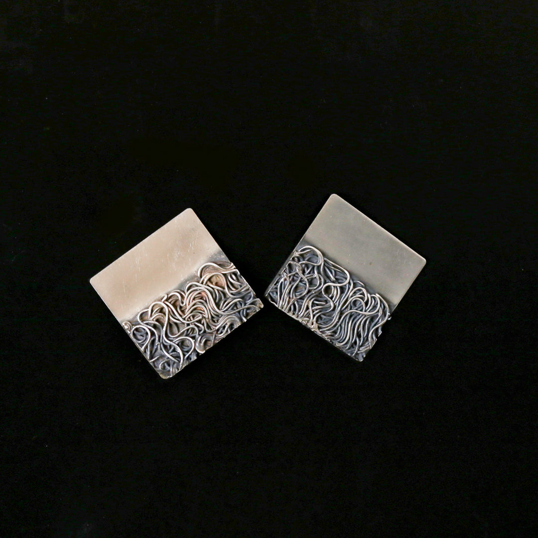 Meshed Square Studds