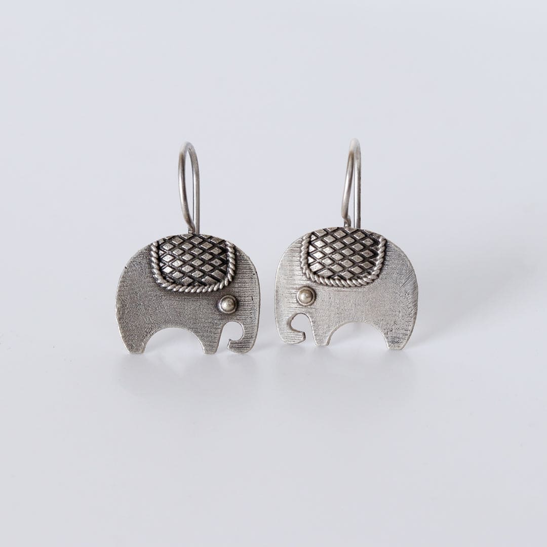 Charming Elephant Earrings