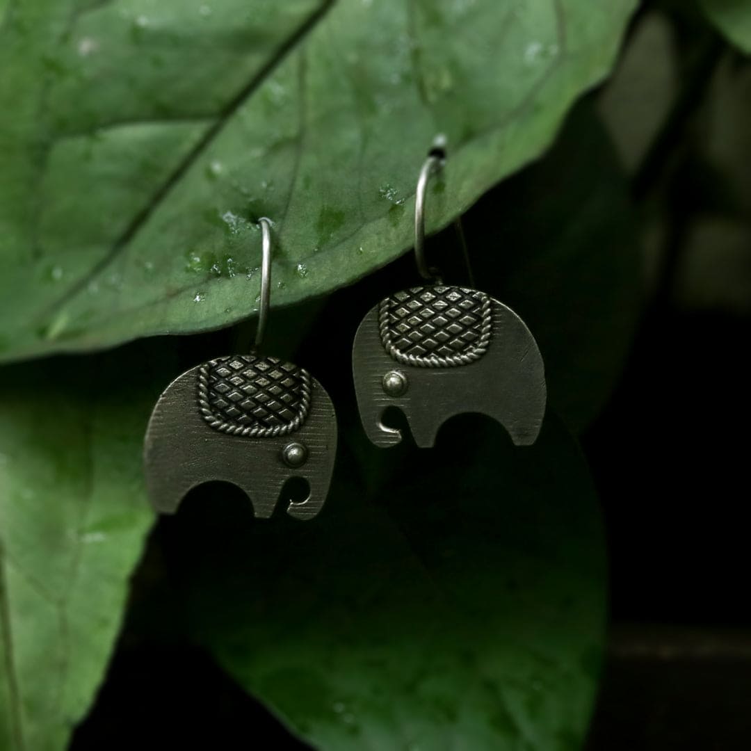 Charming Elephant Earrings