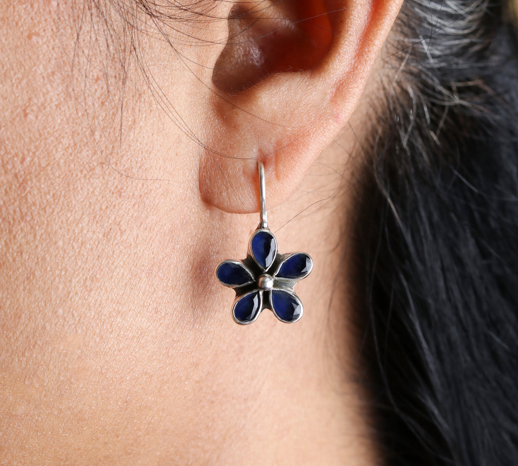 Hydro Blue Sapphire Hook Earrings – view 6 of 8