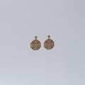 Gold-Tone Round Filigree Drop Earrings – Gold-tone, Drop earrings