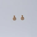 Gold-Tone Floral Filigree Drop Studs – Gold-tone, Drop stud earrings
