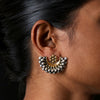 Dual Tone Chandra Phool Earrings