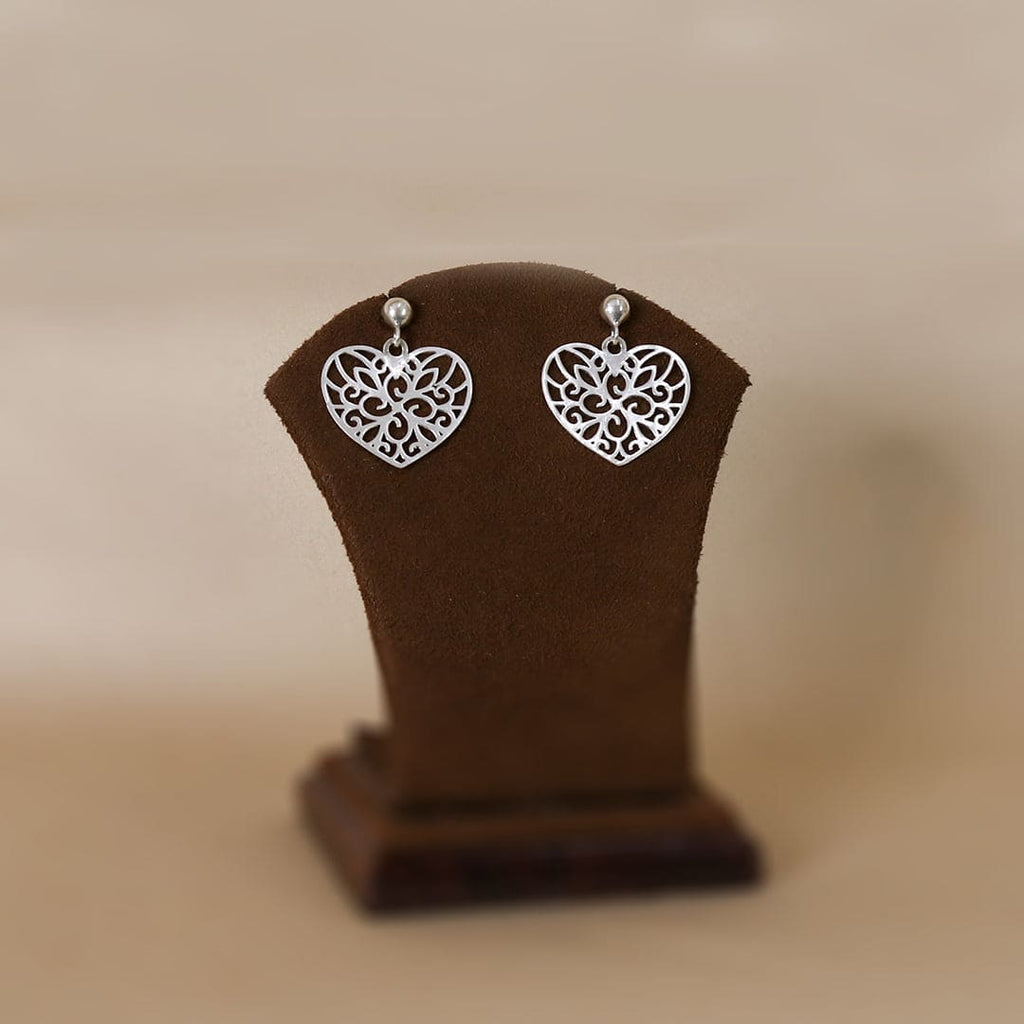 Heart Filigree Drop Studs – view 4 of 7
