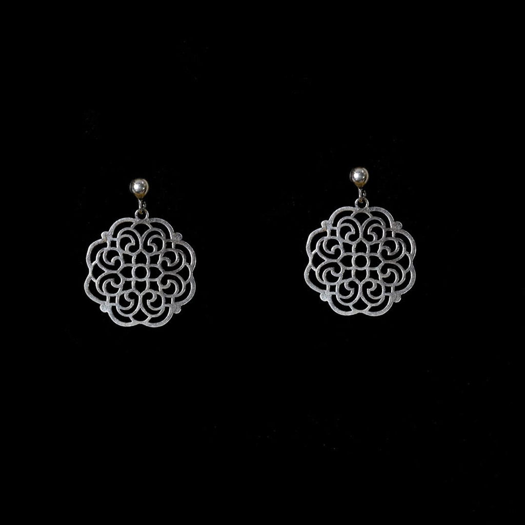 Floral Filigree Drop Studs – view 3 of 7