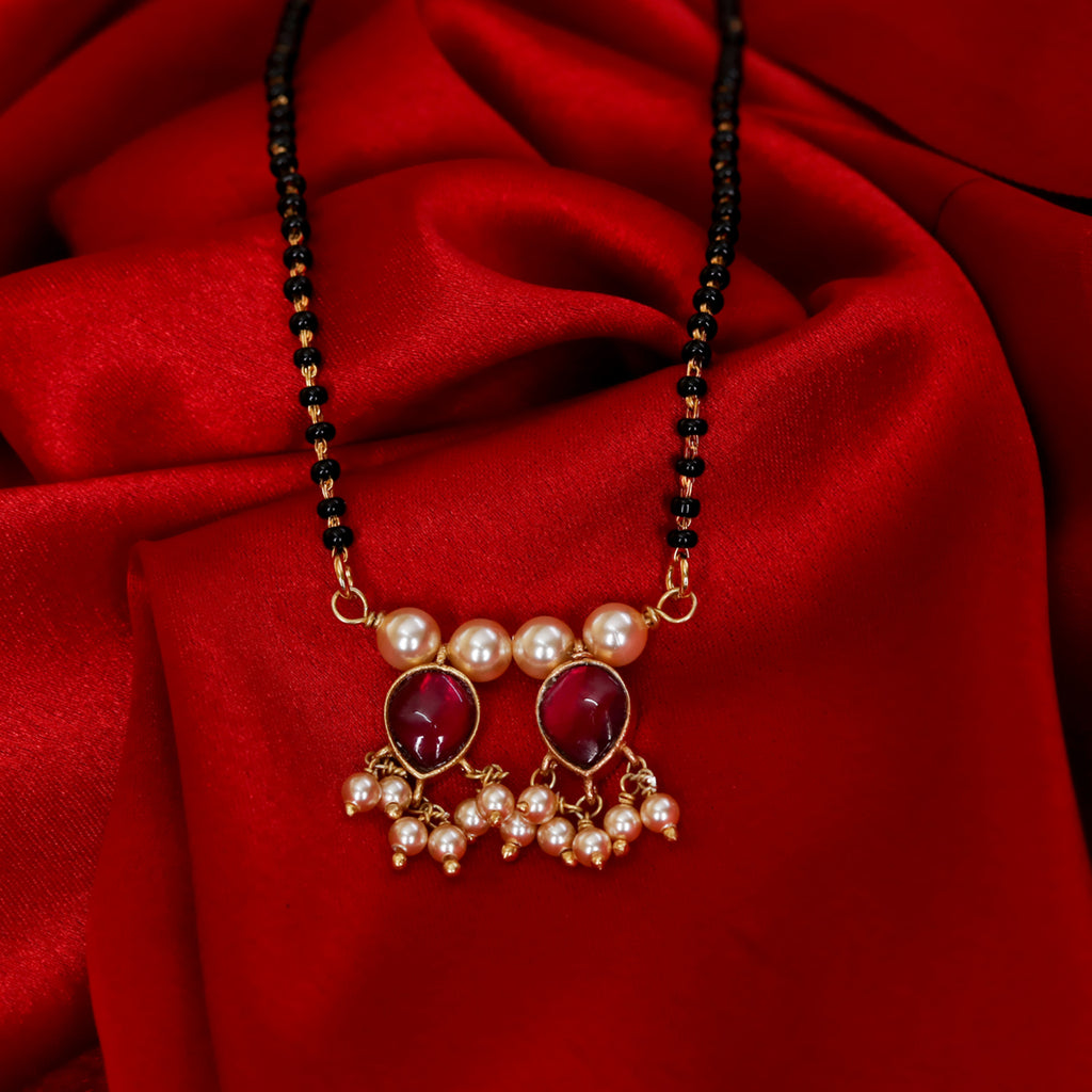 kundan Drop Mangalsutra