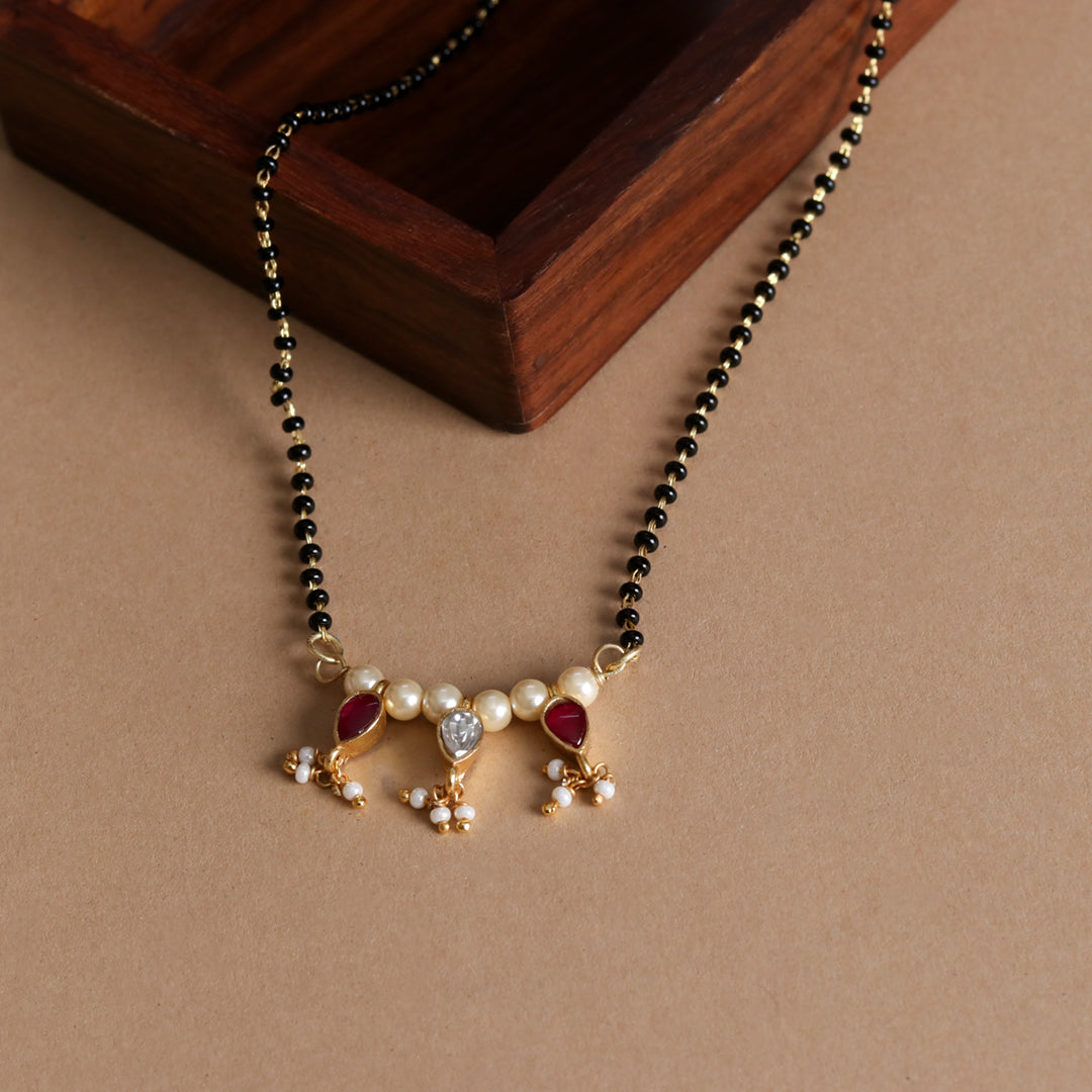 Kundan Pearl Mangalsutra