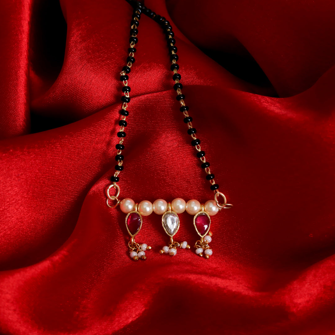 Kundan Pearl Mangalsutra