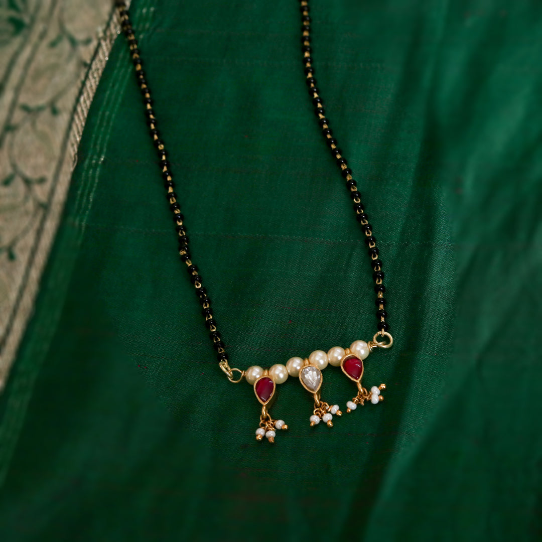 Kundan Pearl Mangalsutra