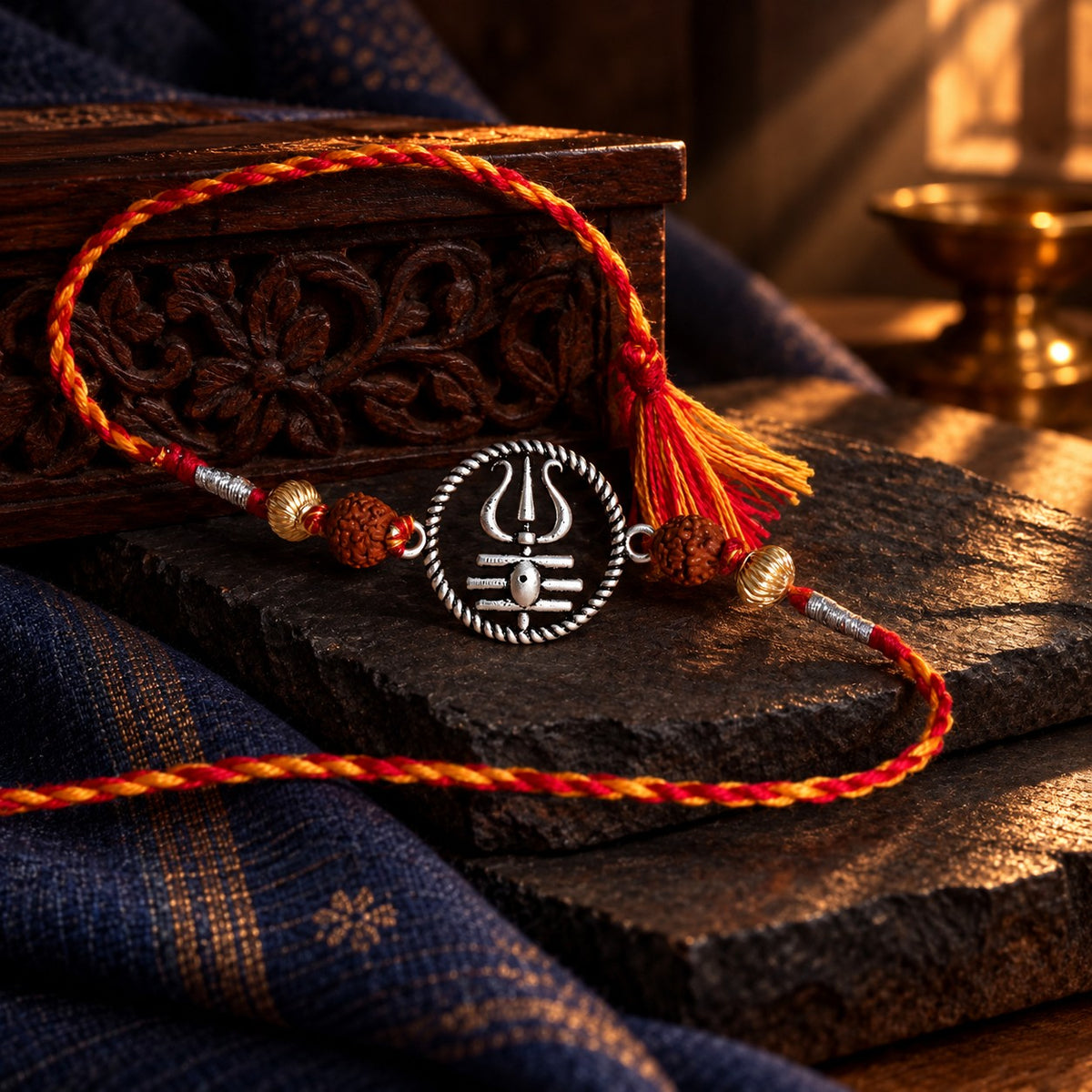 Trishul Rakhi – styled photo