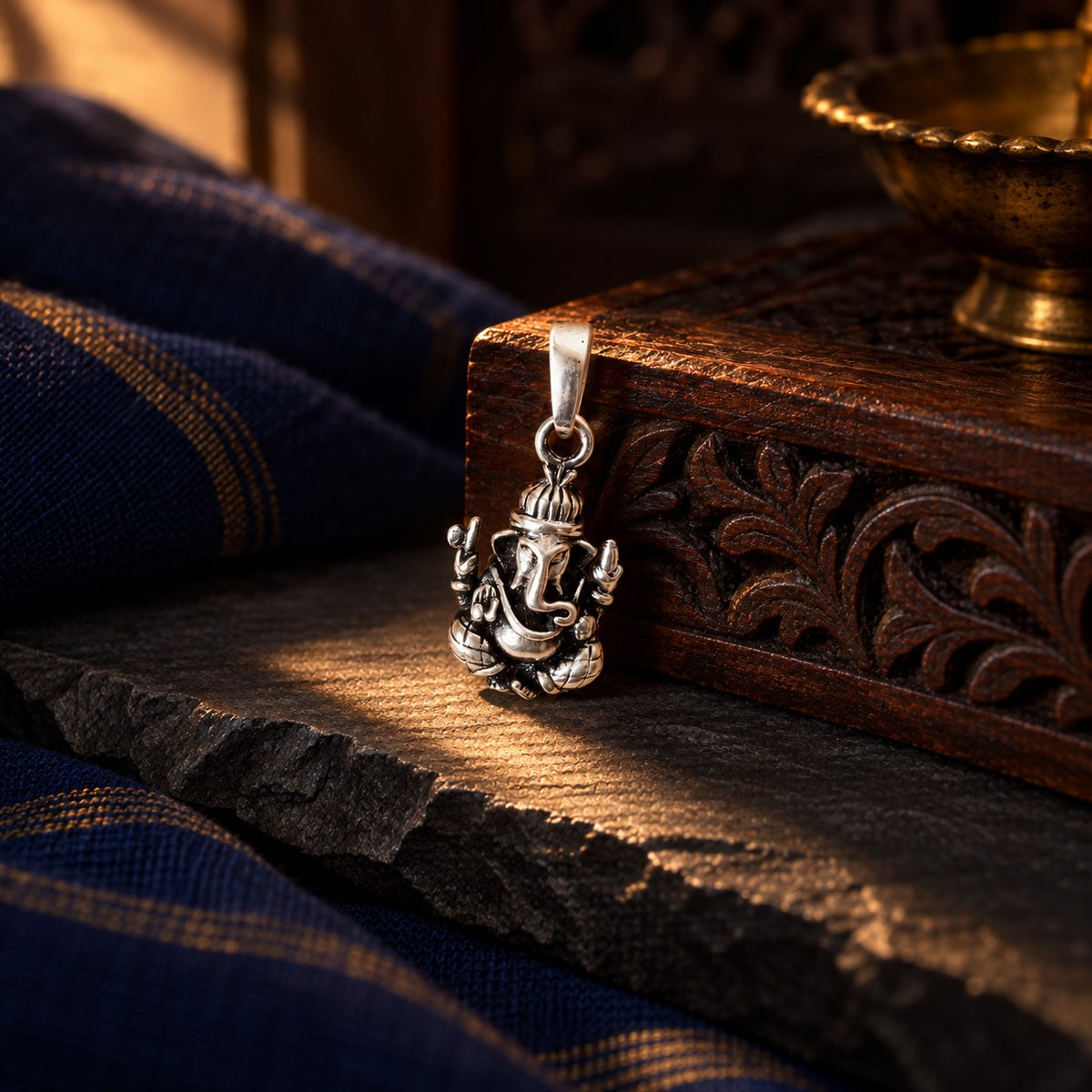 Ganesha Pendant – styled photo