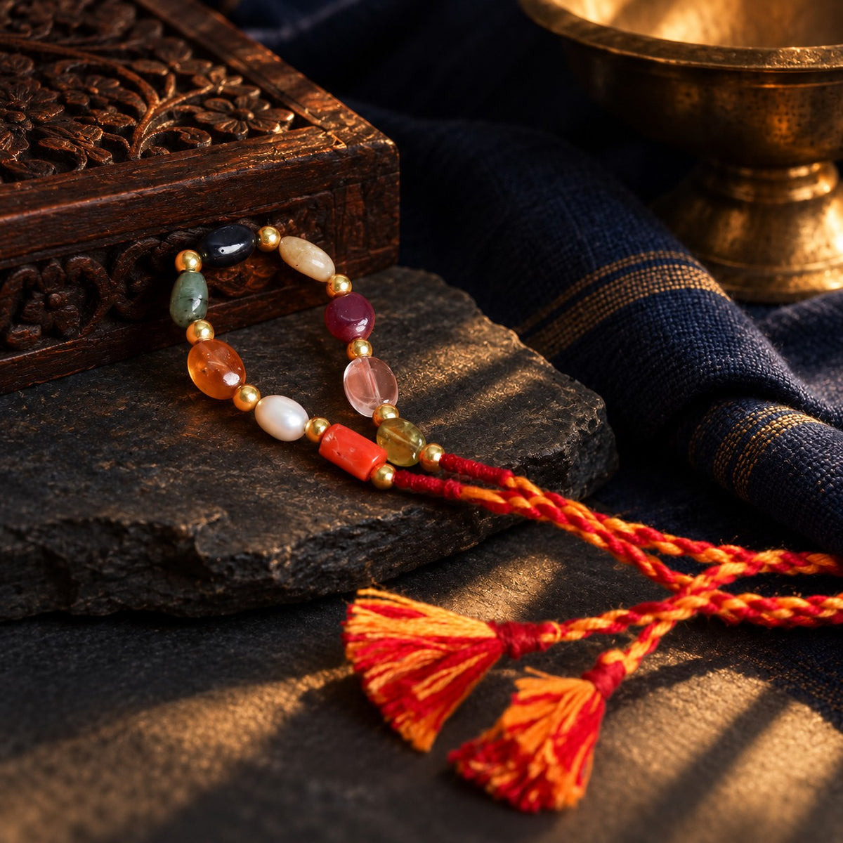 Navratna Rakhi – styled photo