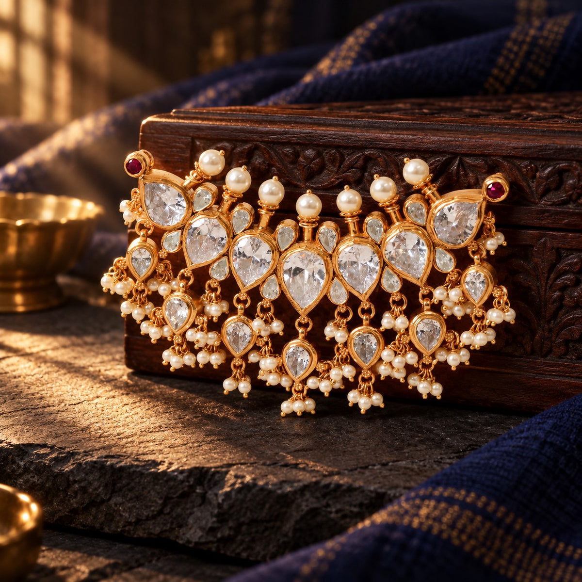TANMANI PENDANT – styled photo