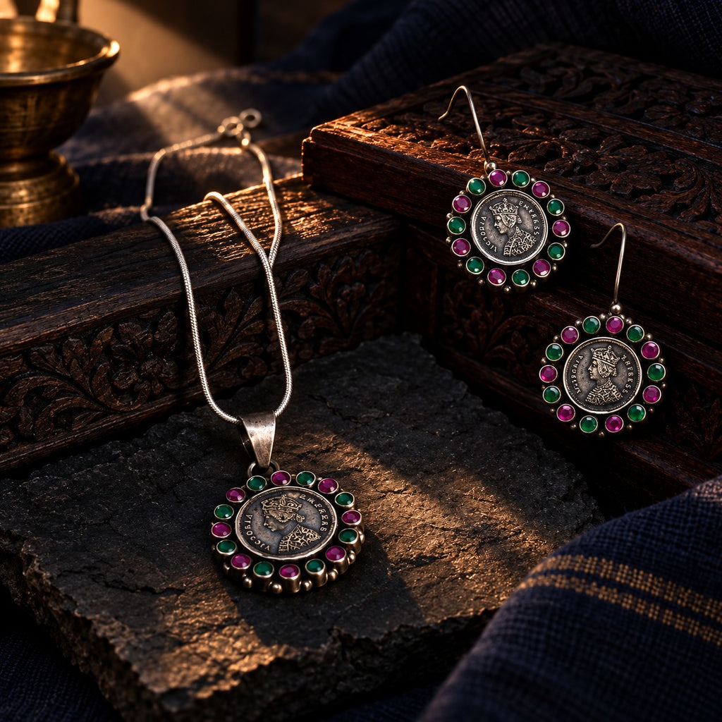 Pendant Earrings – styled photo