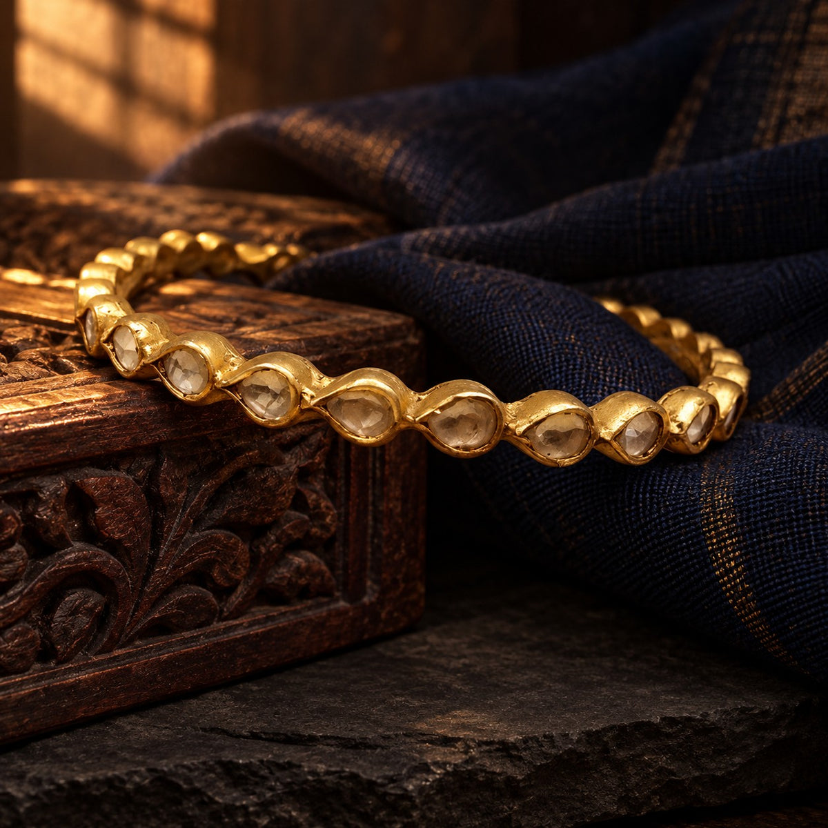 Kundan Bangle – styled photo