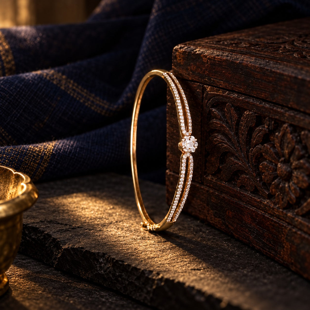 Diamond Bracelet – styled photo