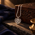 Silver Pendant – styled photo