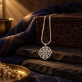 Silver Pendant – styled photo