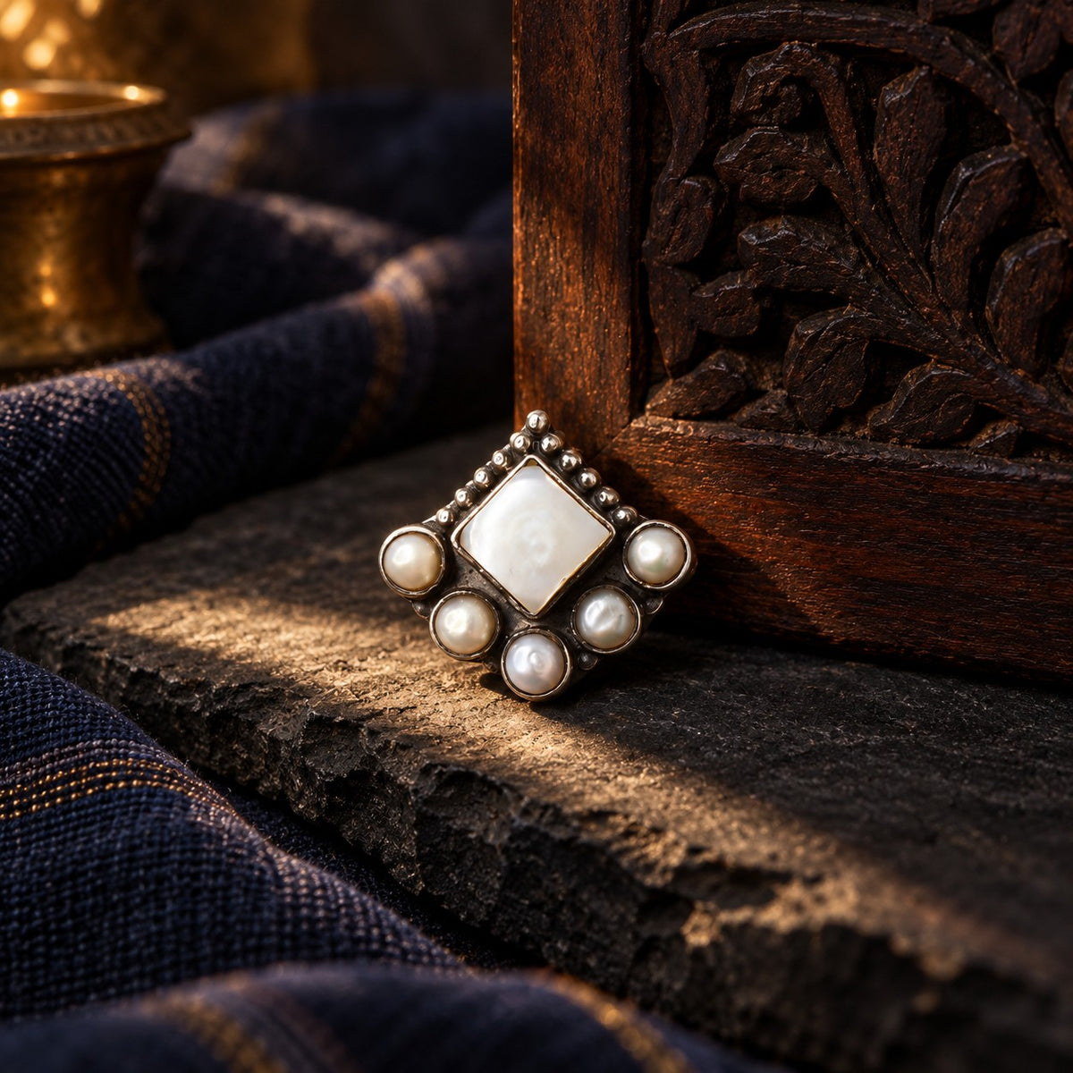 Pearl Pendant – styled photo