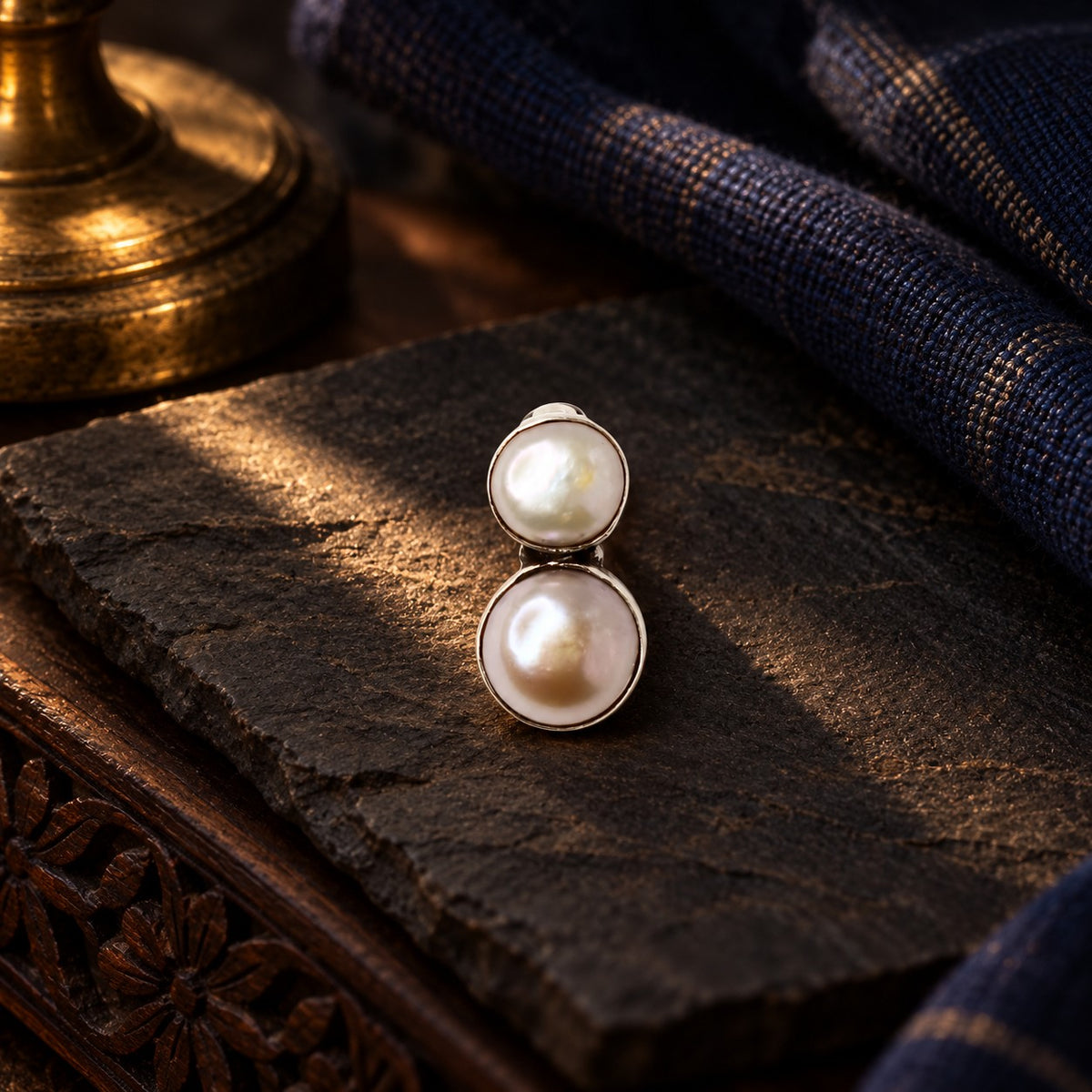 Cute Pearl Pendant – styled photo