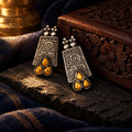 Tribal Earrings – styled photo