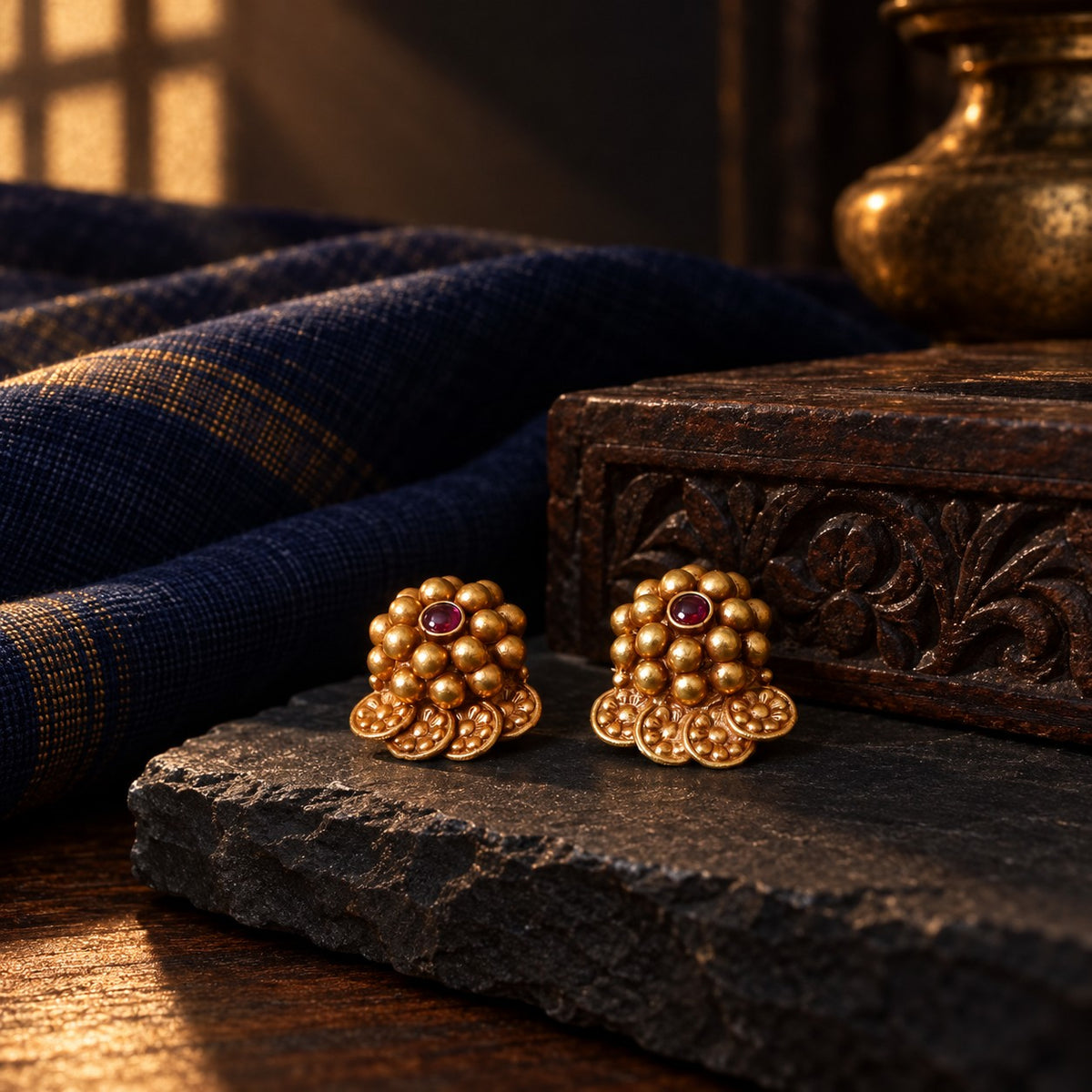 Goldplated Kudi Studds – styled photo