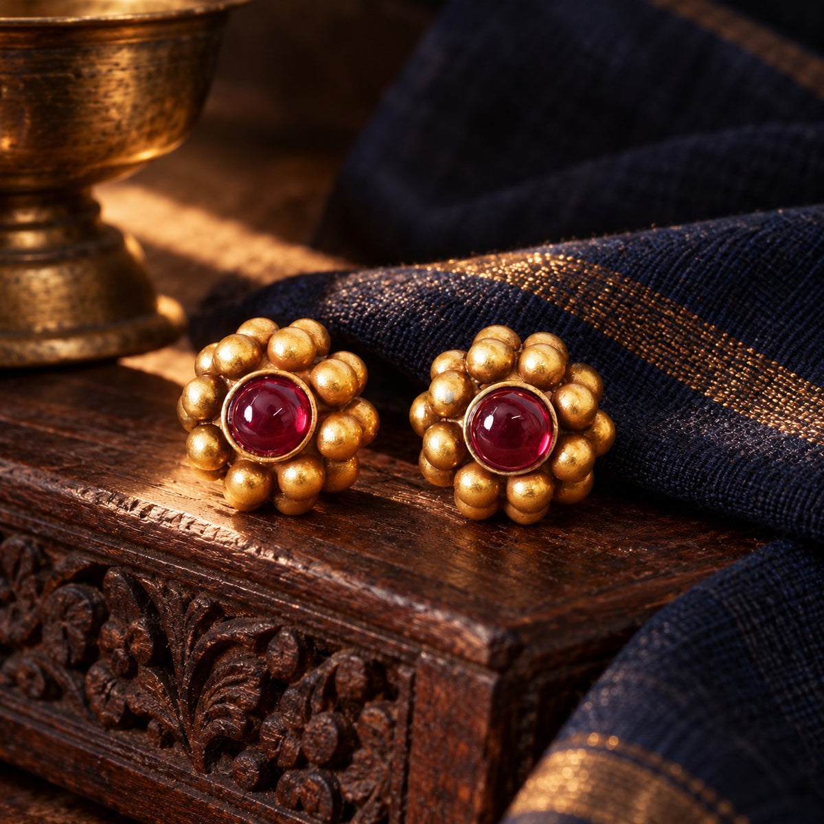 Goldplated Kudi Studds – styled photo