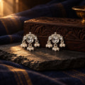 Kundan Pearl Earrings – styled photo