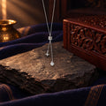 Delicate Tassel Chain – styled photo