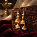 Double Jhumki Earring – styled photo