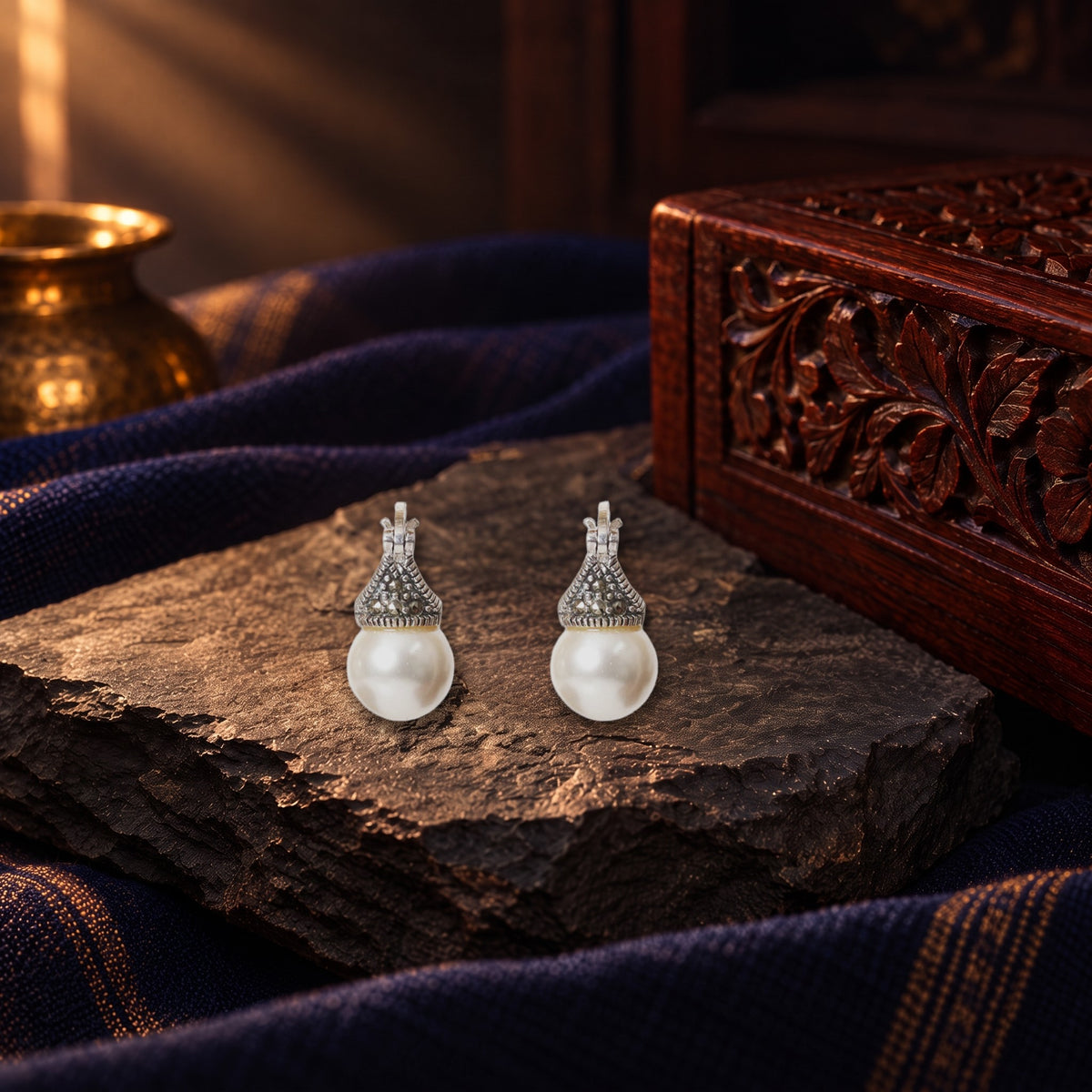 Earrings – styled photo