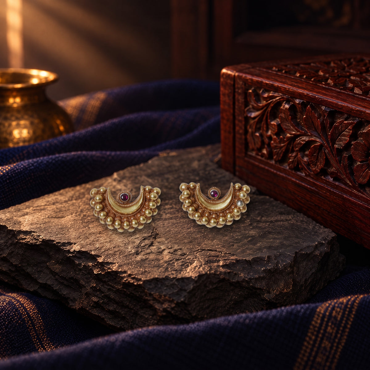 Earrings – styled photo