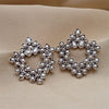 Pearl Square Earrings