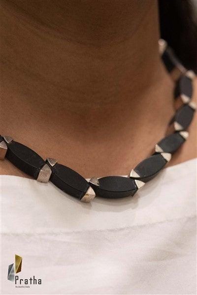 Lava Stone Neck Piece freeshipping - Pratha - Jewellery Studio