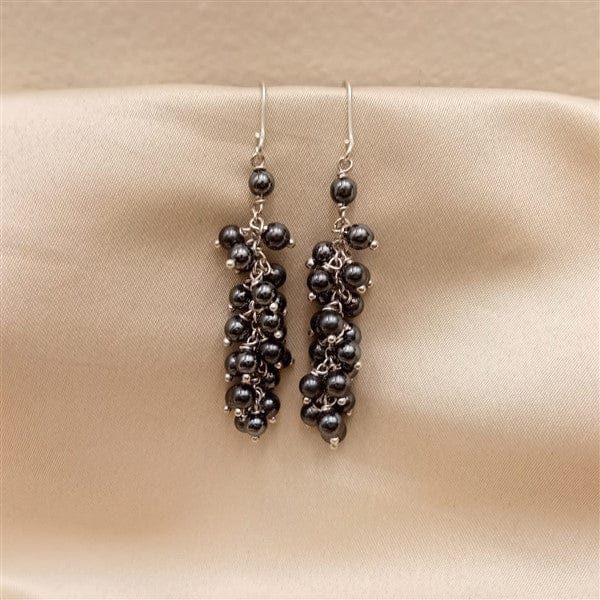 Black Metal Earrings