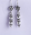 Silver Ball Hooks – 925 sterling silver, Hook earrings
