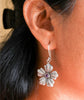 Floral Hook Earrings