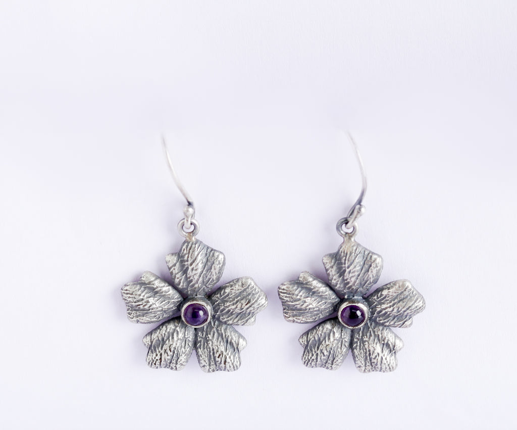 Floral Hook Earrings