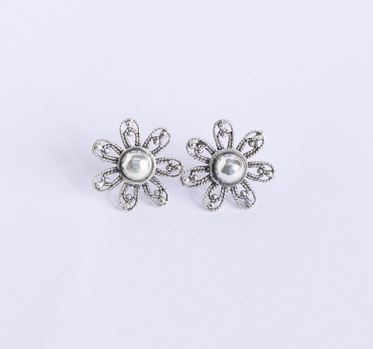 Wired Floral Studds