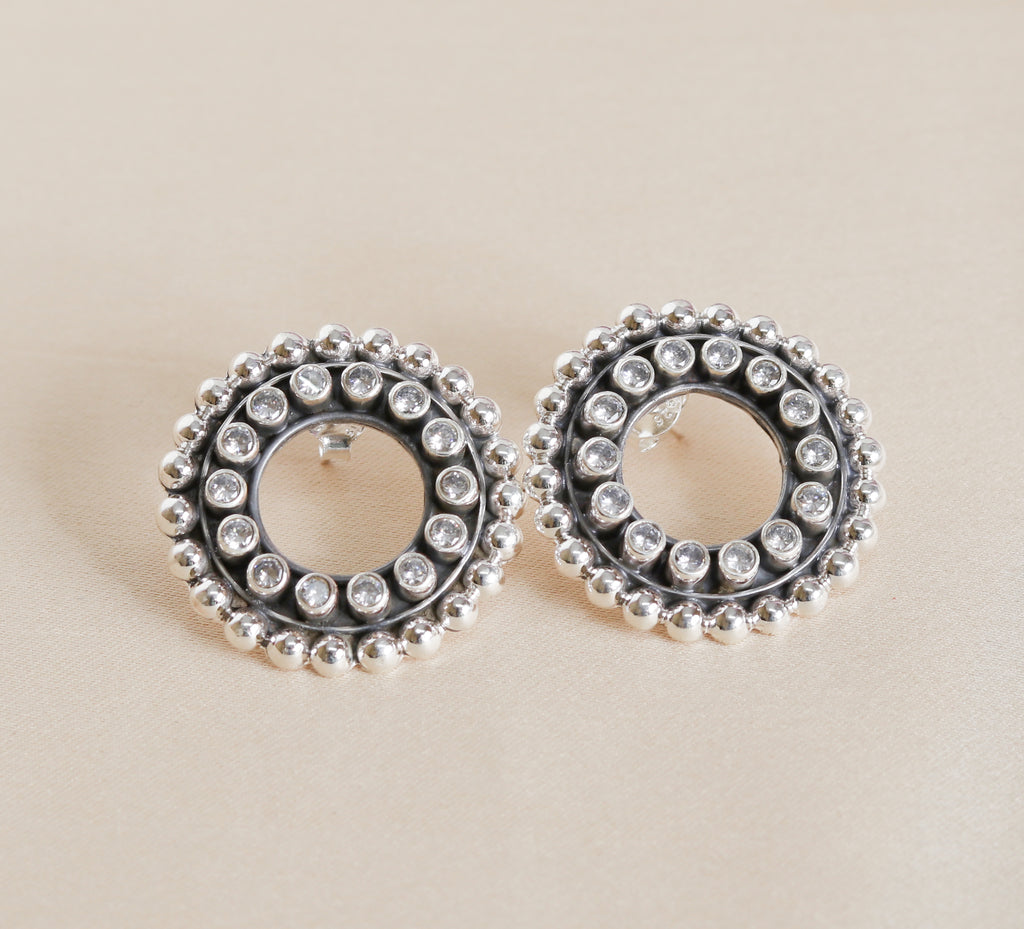 Round Zircon Studds