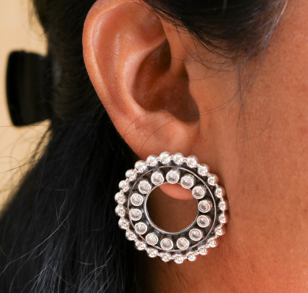 Round Zircon Studds