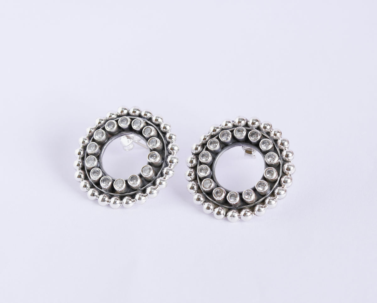 Round Zircon Studds