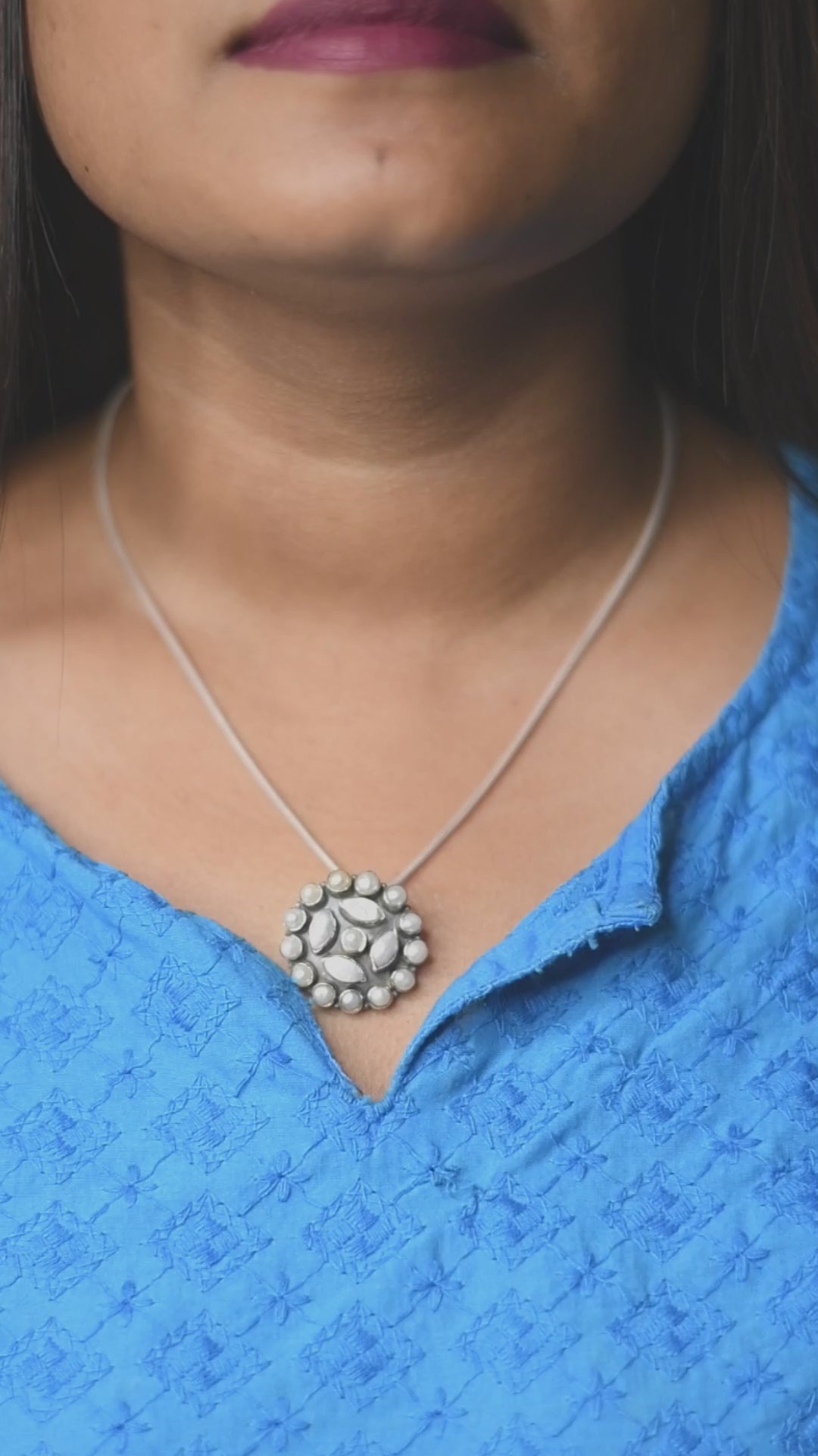 Round Pearl Pendant