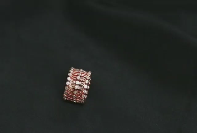 Adjustable Rose Gold Ring Kada