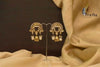 Designer Silver Earrings | Crescent Jhumka Earrings | Handcrafted Silver Jewellery For Women By Pratha - Jewellery Studio