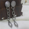 Link Earring | Designer Silver Earrings | Handcrafted Silver Jewellery For Women By Pratha - Jewellery Studio