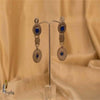 Designer Silver Earrings | Ethnic Circular Earrings | Handcrafted Silver Jewellery For Women By Pratha - Jewellery Studio