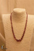 Tourmaline Single Line Mala | Designer Necklace | Handcrafted Silver Jewellery For Women By Pratha - Jewellery Studio