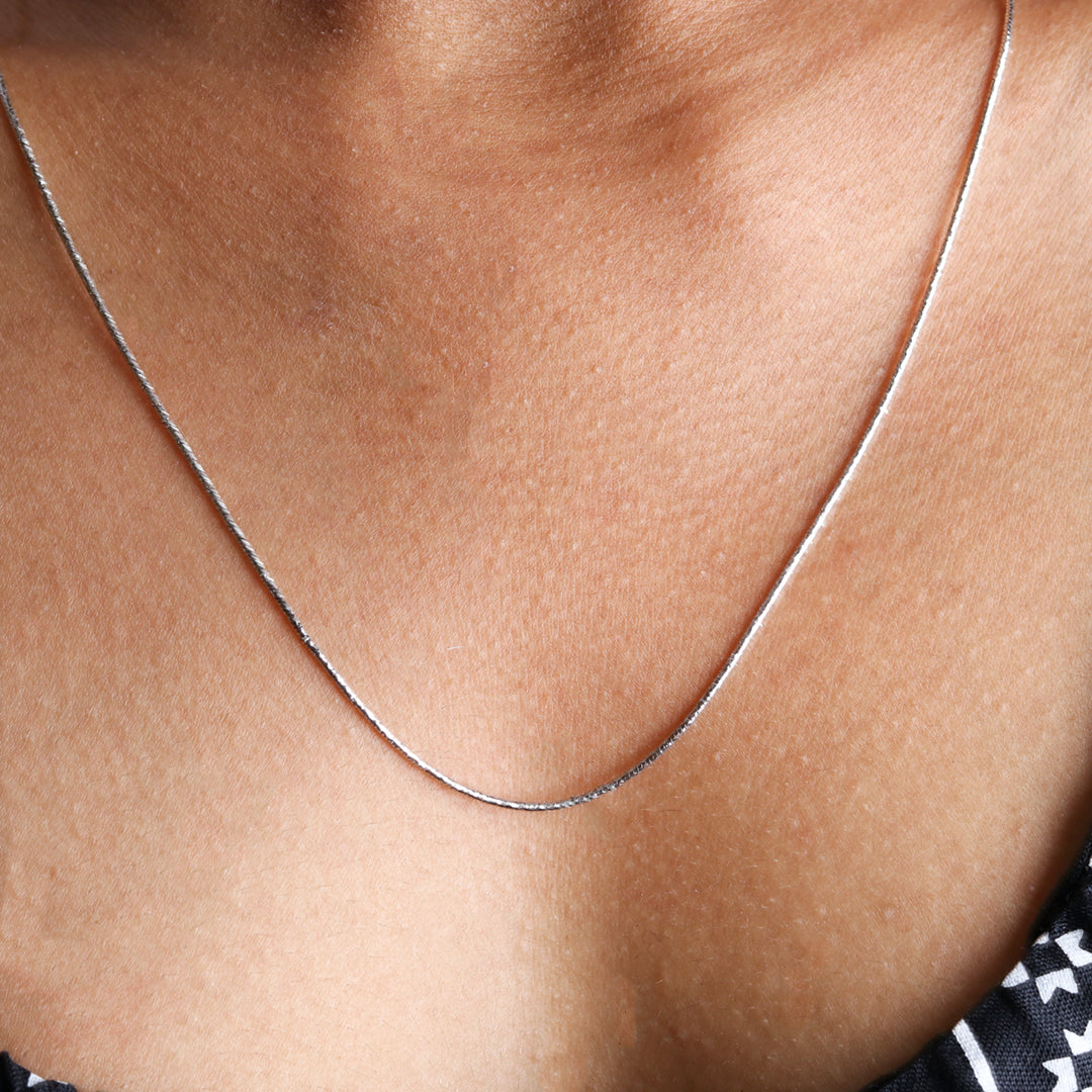 Simple Silver Chain
